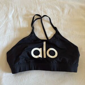 ALO Yoga Black sports bra